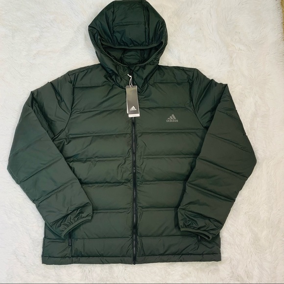 New Adidas Helionic Jkt Real Down Hoodie Jacket